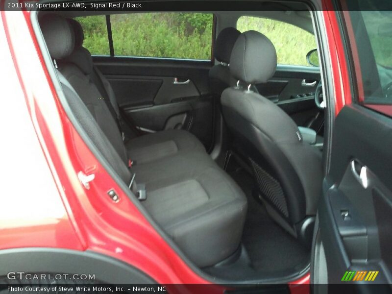 Signal Red / Black 2011 Kia Sportage LX AWD