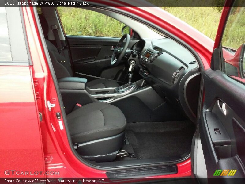 Signal Red / Black 2011 Kia Sportage LX AWD