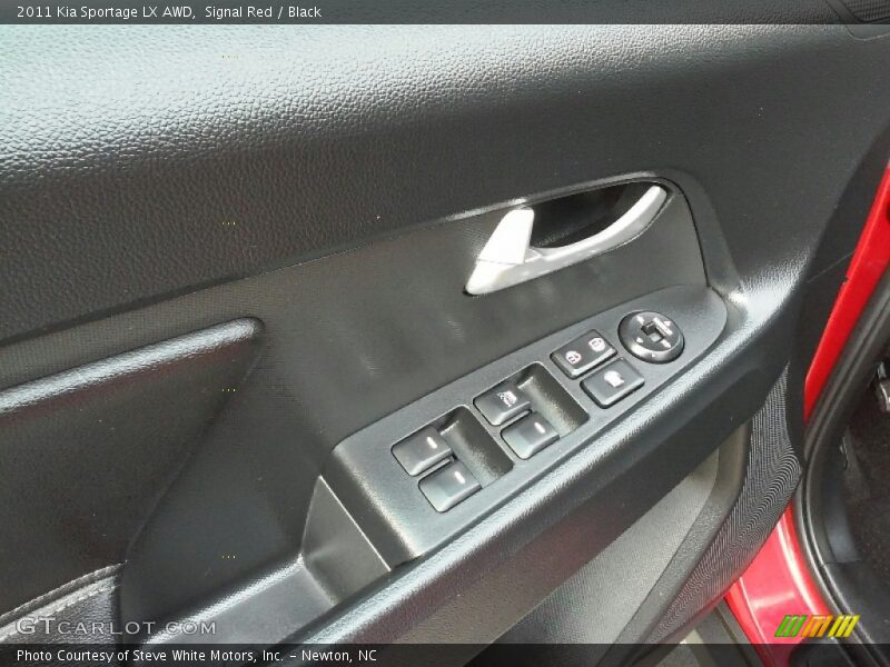 Signal Red / Black 2011 Kia Sportage LX AWD