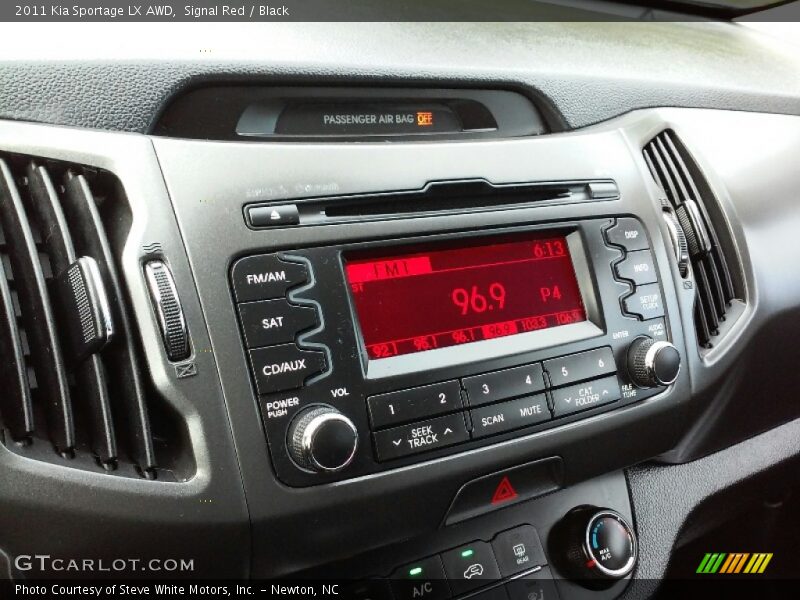 Signal Red / Black 2011 Kia Sportage LX AWD