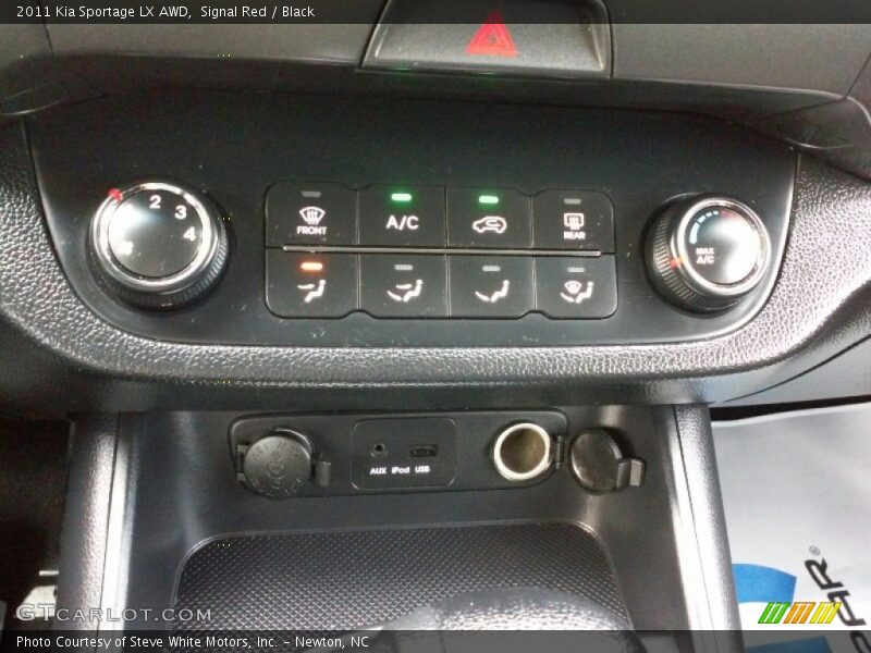 Signal Red / Black 2011 Kia Sportage LX AWD