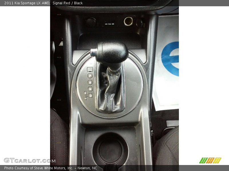 Signal Red / Black 2011 Kia Sportage LX AWD