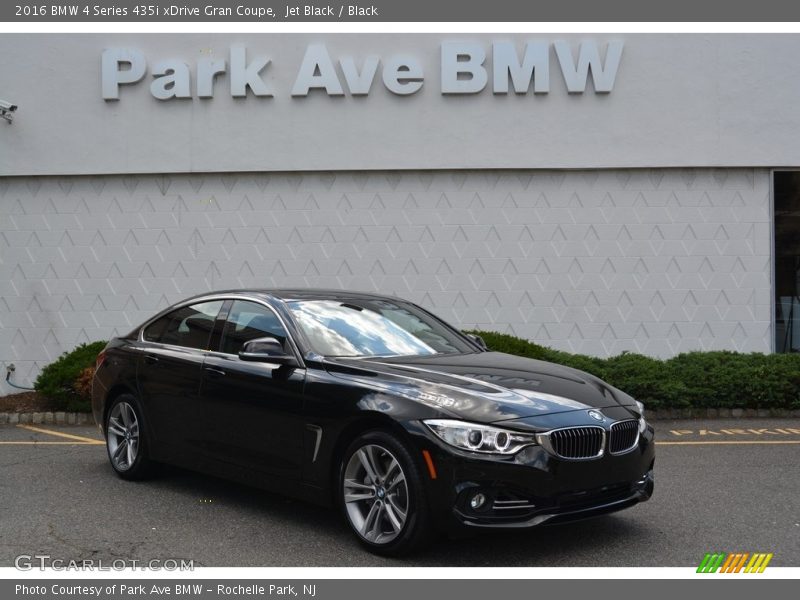 Jet Black / Black 2016 BMW 4 Series 435i xDrive Gran Coupe