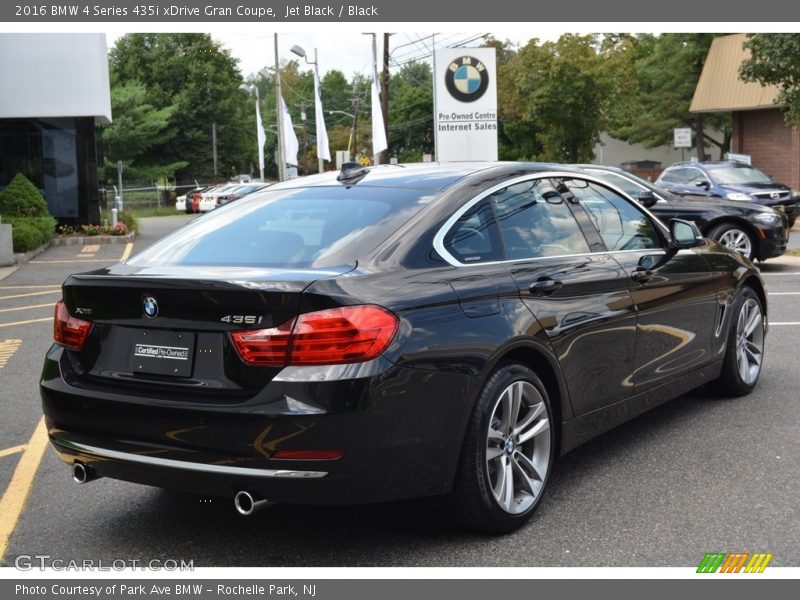 Jet Black / Black 2016 BMW 4 Series 435i xDrive Gran Coupe