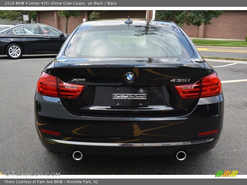 Jet Black / Black 2016 BMW 4 Series 435i xDrive Gran Coupe