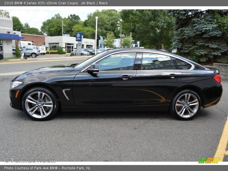 Jet Black / Black 2016 BMW 4 Series 435i xDrive Gran Coupe