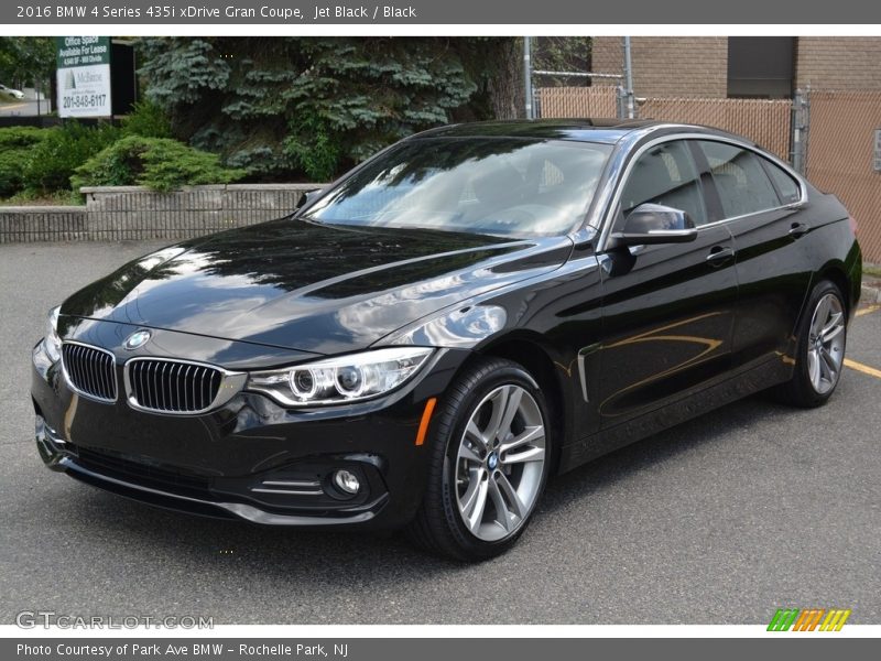 Jet Black / Black 2016 BMW 4 Series 435i xDrive Gran Coupe