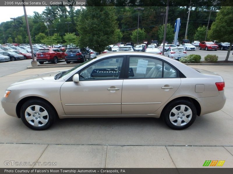 Golden Beige / Beige 2006 Hyundai Sonata GL