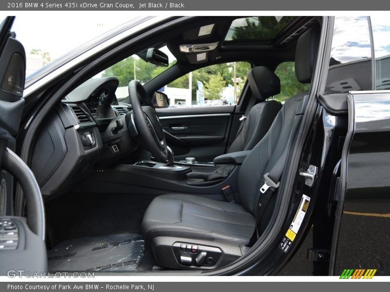 Jet Black / Black 2016 BMW 4 Series 435i xDrive Gran Coupe