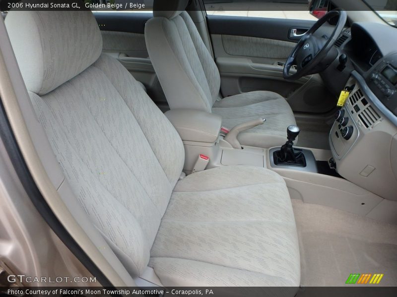 Golden Beige / Beige 2006 Hyundai Sonata GL
