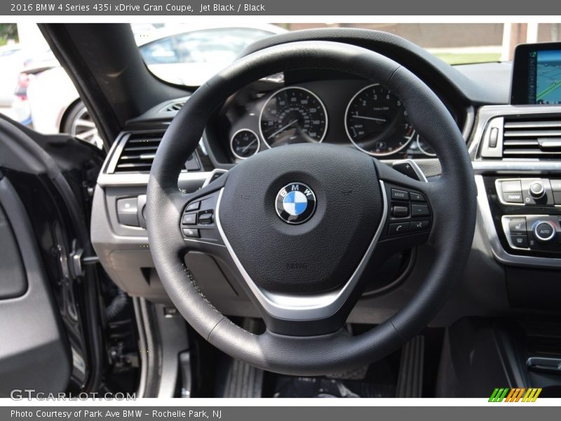 Jet Black / Black 2016 BMW 4 Series 435i xDrive Gran Coupe