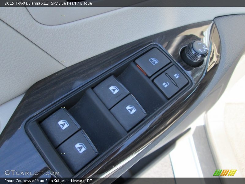 Sky Blue Pearl / Bisque 2015 Toyota Sienna XLE