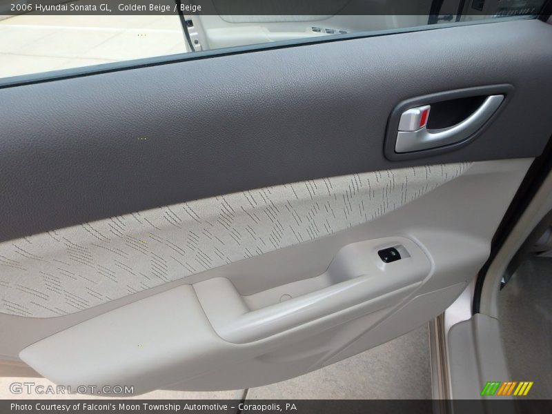 Golden Beige / Beige 2006 Hyundai Sonata GL
