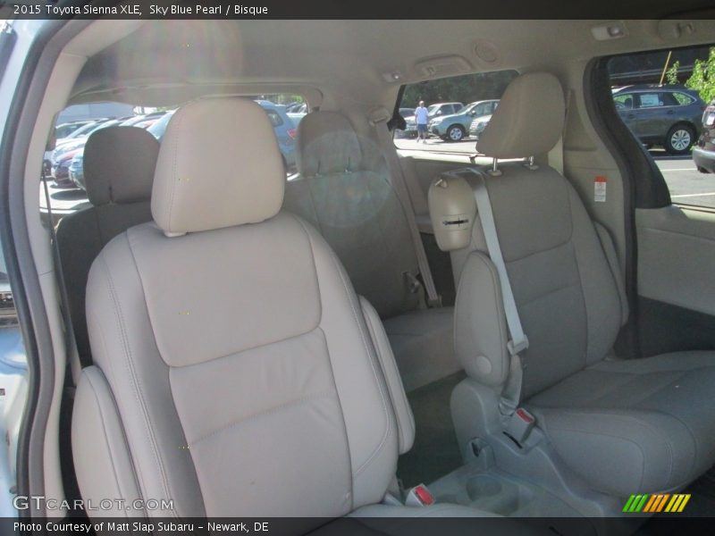 Sky Blue Pearl / Bisque 2015 Toyota Sienna XLE