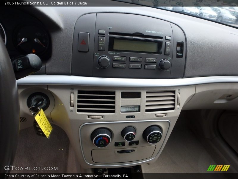 Golden Beige / Beige 2006 Hyundai Sonata GL