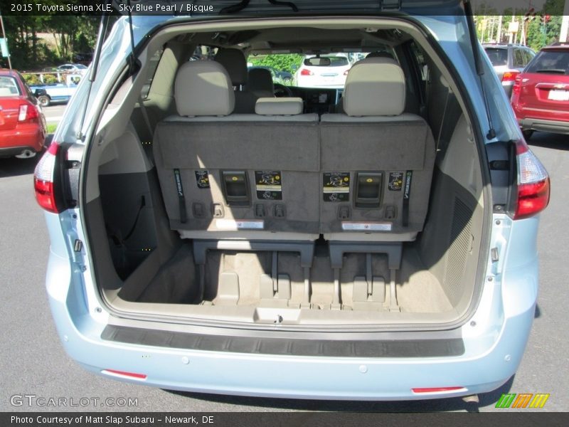 Sky Blue Pearl / Bisque 2015 Toyota Sienna XLE