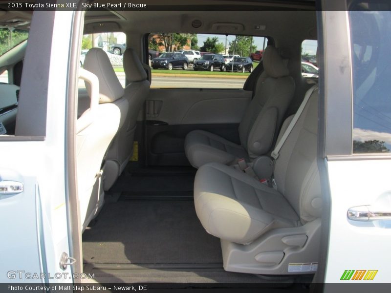 Sky Blue Pearl / Bisque 2015 Toyota Sienna XLE