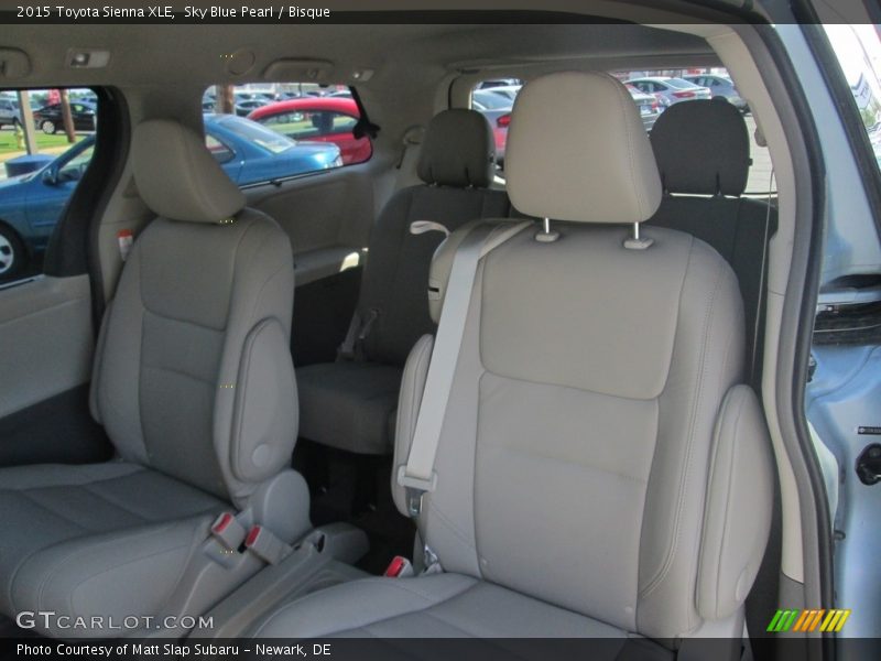 Sky Blue Pearl / Bisque 2015 Toyota Sienna XLE