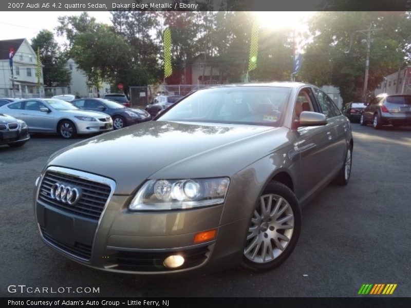 Front 3/4 View of 2007 A6 4.2 quattro Sedan