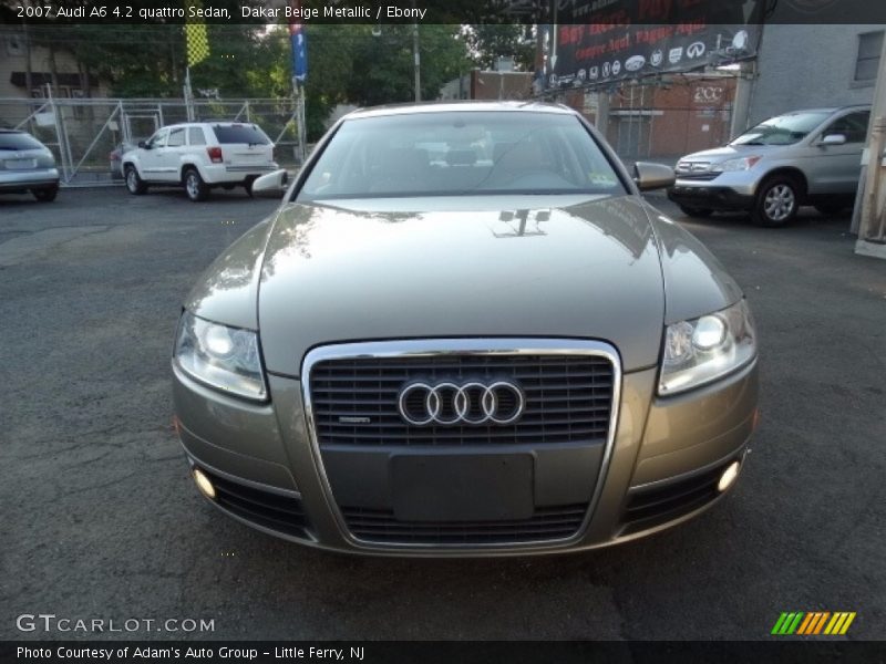 Dakar Beige Metallic / Ebony 2007 Audi A6 4.2 quattro Sedan