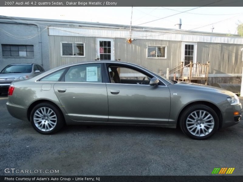 Dakar Beige Metallic / Ebony 2007 Audi A6 4.2 quattro Sedan