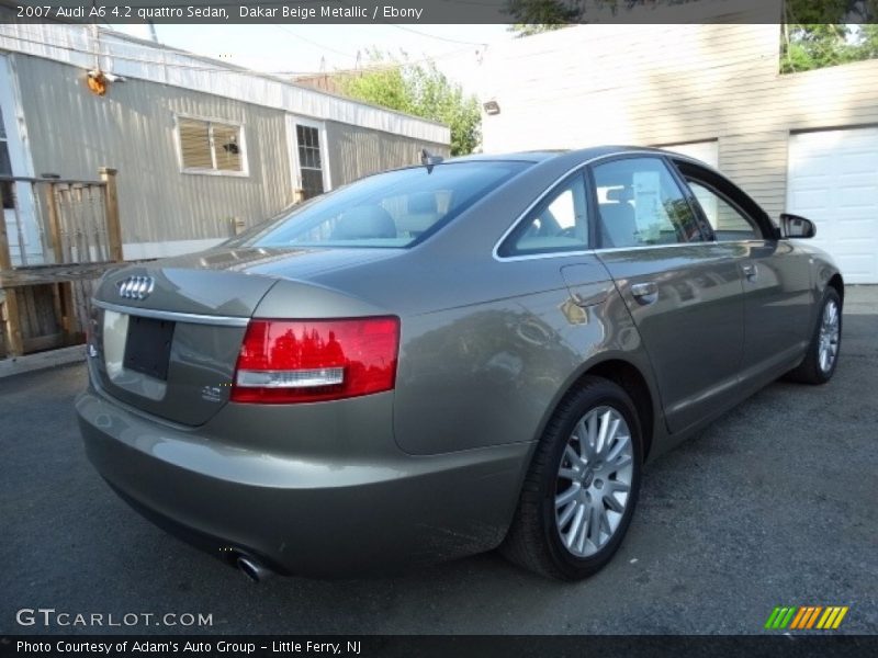 Dakar Beige Metallic / Ebony 2007 Audi A6 4.2 quattro Sedan