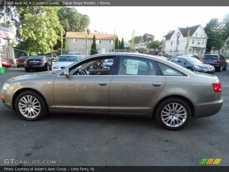 Dakar Beige Metallic / Ebony 2007 Audi A6 4.2 quattro Sedan