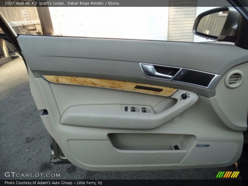 Dakar Beige Metallic / Ebony 2007 Audi A6 4.2 quattro Sedan