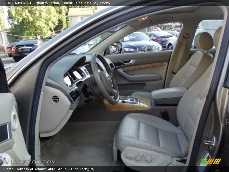 Dakar Beige Metallic / Ebony 2007 Audi A6 4.2 quattro Sedan