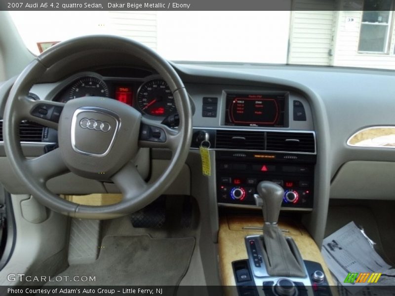 Dakar Beige Metallic / Ebony 2007 Audi A6 4.2 quattro Sedan