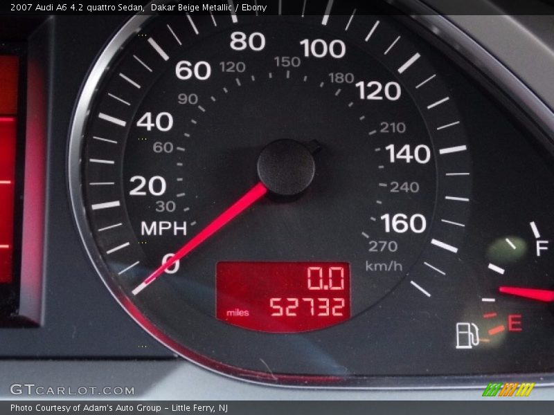 Dakar Beige Metallic / Ebony 2007 Audi A6 4.2 quattro Sedan