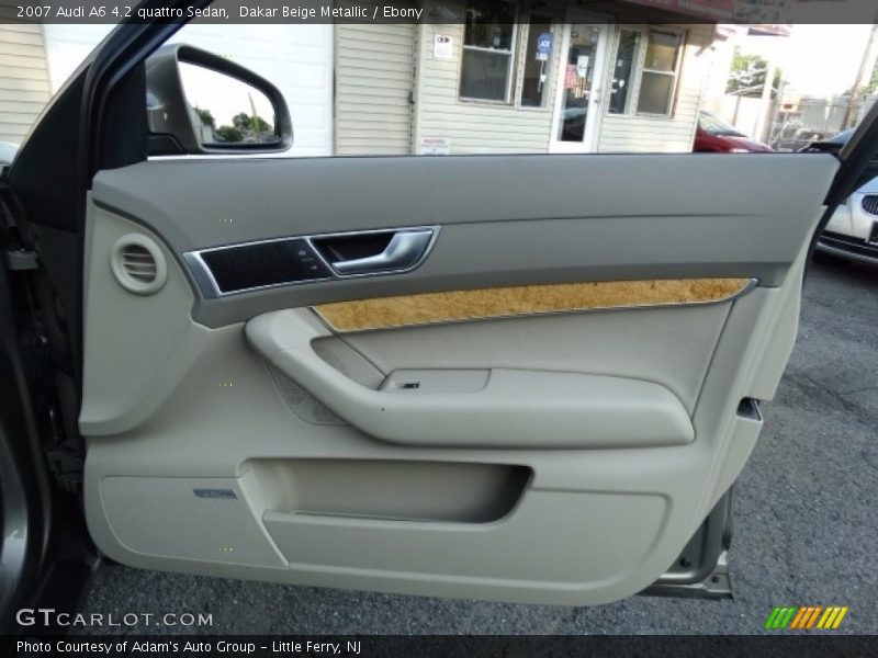 Dakar Beige Metallic / Ebony 2007 Audi A6 4.2 quattro Sedan