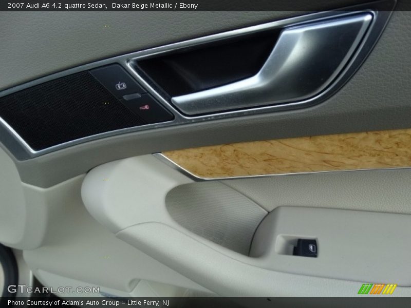 Dakar Beige Metallic / Ebony 2007 Audi A6 4.2 quattro Sedan