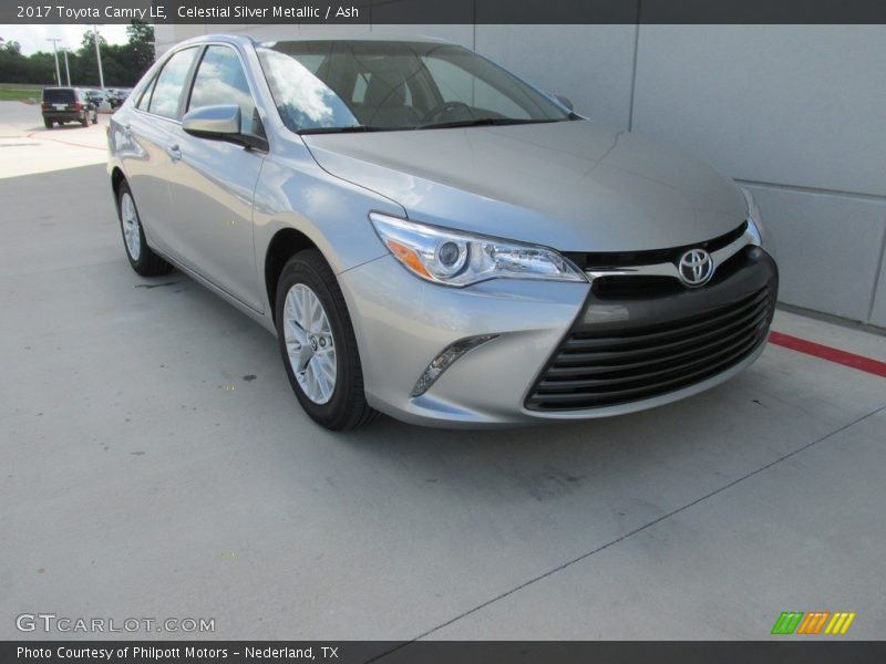 Celestial Silver Metallic / Ash 2017 Toyota Camry LE