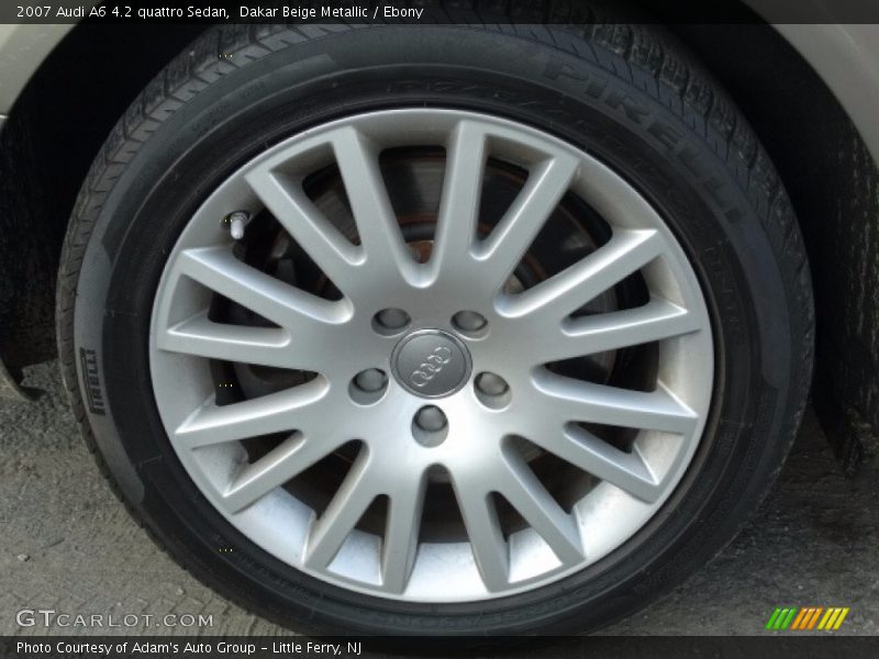 Dakar Beige Metallic / Ebony 2007 Audi A6 4.2 quattro Sedan