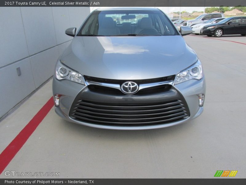 Celestial Silver Metallic / Ash 2017 Toyota Camry LE