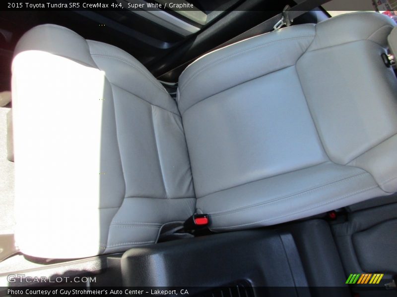 Super White / Graphite 2015 Toyota Tundra SR5 CrewMax 4x4