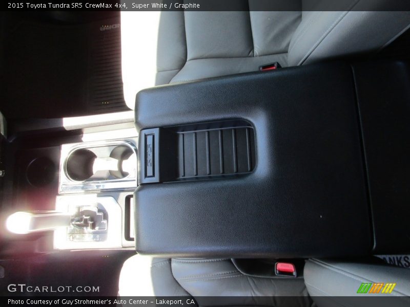 Super White / Graphite 2015 Toyota Tundra SR5 CrewMax 4x4
