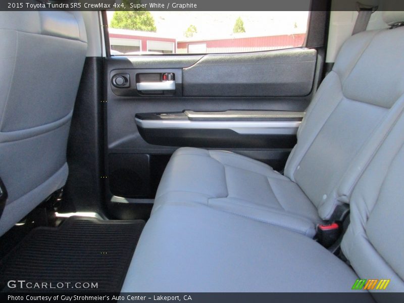 Super White / Graphite 2015 Toyota Tundra SR5 CrewMax 4x4