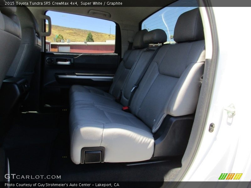 Super White / Graphite 2015 Toyota Tundra SR5 CrewMax 4x4