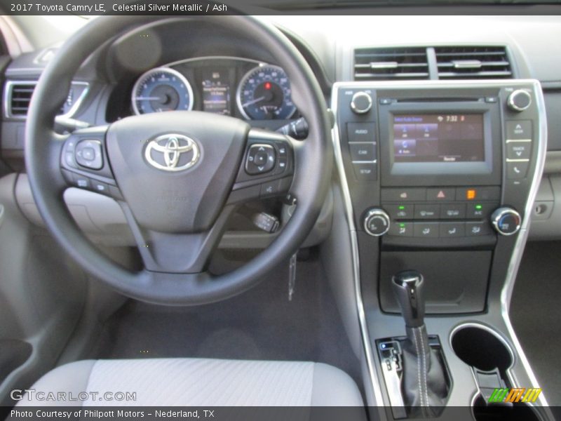 Celestial Silver Metallic / Ash 2017 Toyota Camry LE