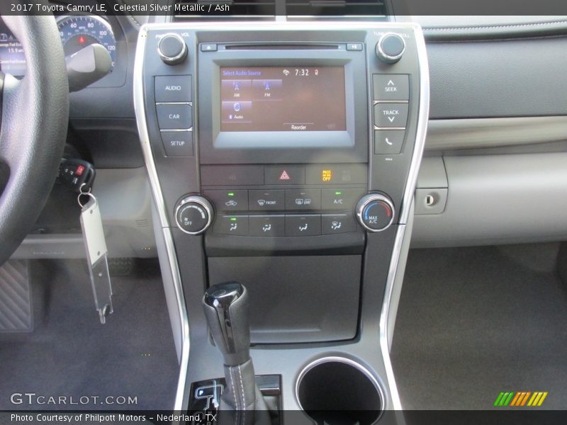 Celestial Silver Metallic / Ash 2017 Toyota Camry LE