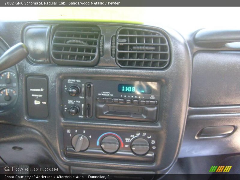 Sandalwood Metallic / Pewter 2002 GMC Sonoma SL Regular Cab