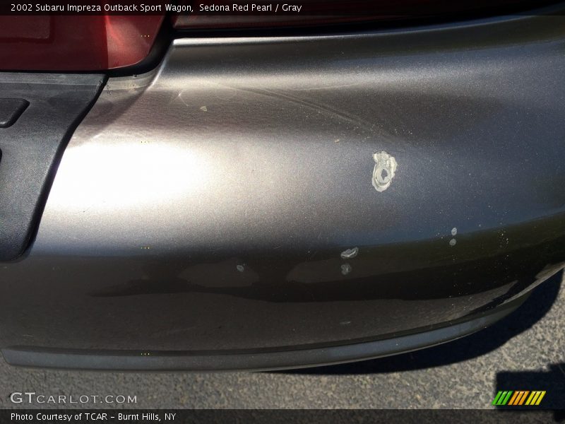 Sedona Red Pearl / Gray 2002 Subaru Impreza Outback Sport Wagon