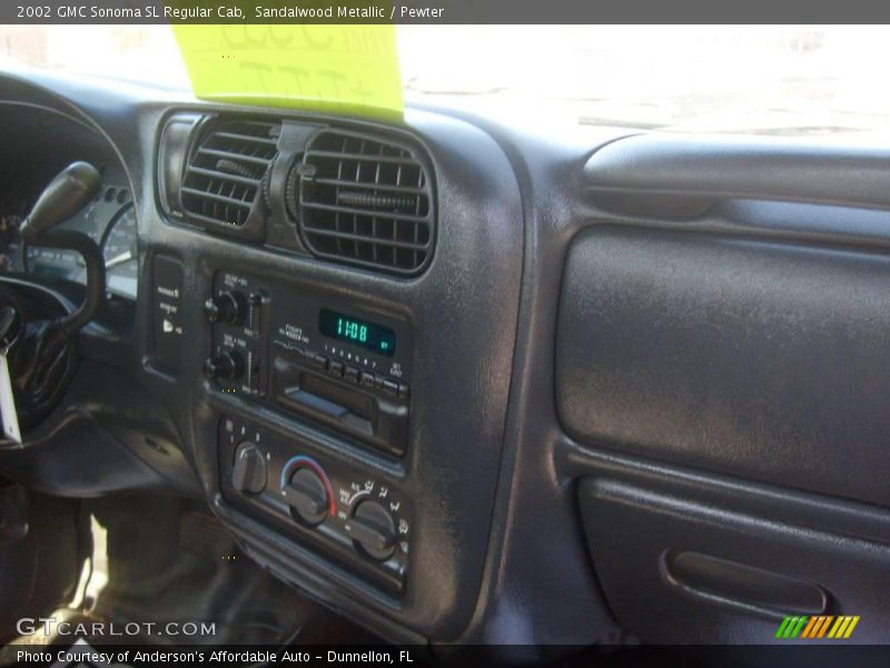 Sandalwood Metallic / Pewter 2002 GMC Sonoma SL Regular Cab