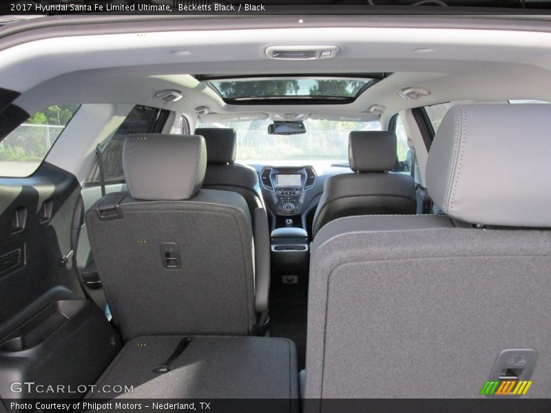 Becketts Black / Black 2017 Hyundai Santa Fe Limited Ultimate