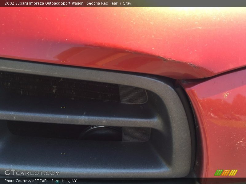 Sedona Red Pearl / Gray 2002 Subaru Impreza Outback Sport Wagon