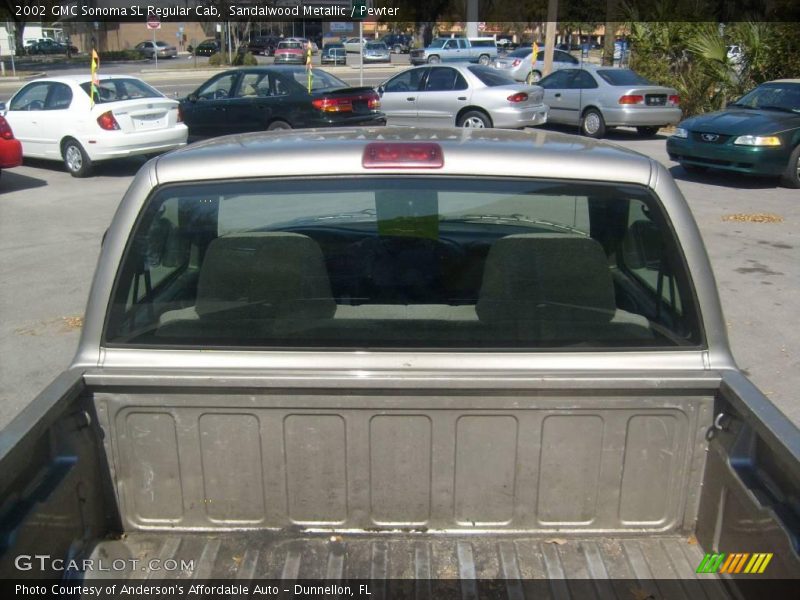 Sandalwood Metallic / Pewter 2002 GMC Sonoma SL Regular Cab