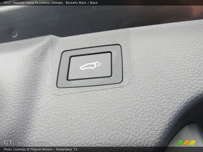 Becketts Black / Black 2017 Hyundai Santa Fe Limited Ultimate