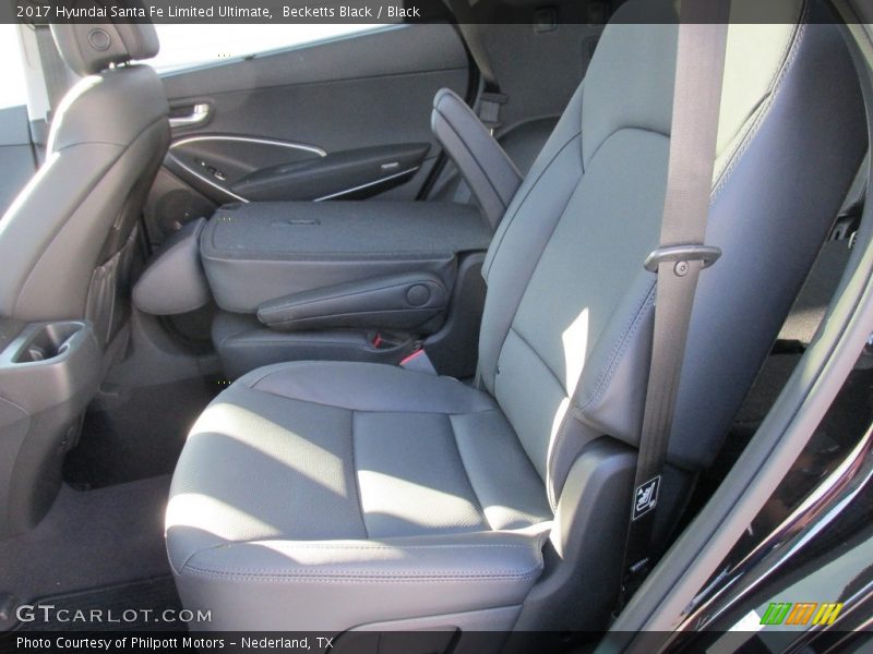 Becketts Black / Black 2017 Hyundai Santa Fe Limited Ultimate